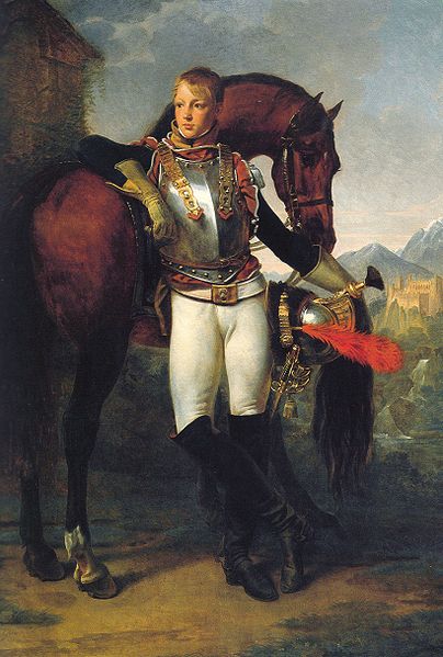 antoine jean gros Portrait du second lieutenant Charles Legrand